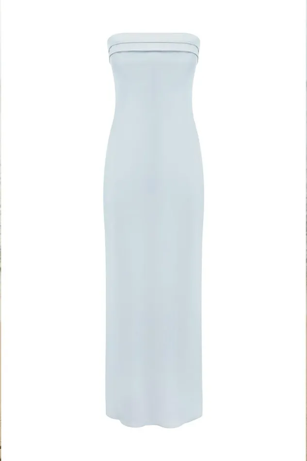 Runaway The Label Maxi Dresses DELILAH MAXI DRESS Ice Blue 8211 Women