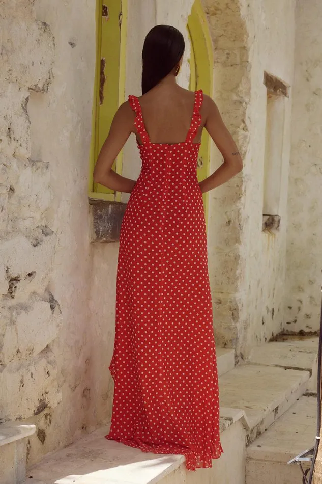 Runaway The Label Maxi Dresses EVEY MAXI DRESS Red 8211 Women
