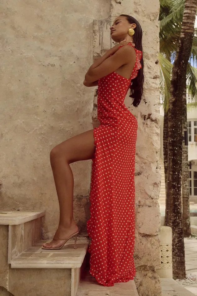 Runaway The Label Maxi Dresses EVEY MAXI DRESS Red 8211 Women