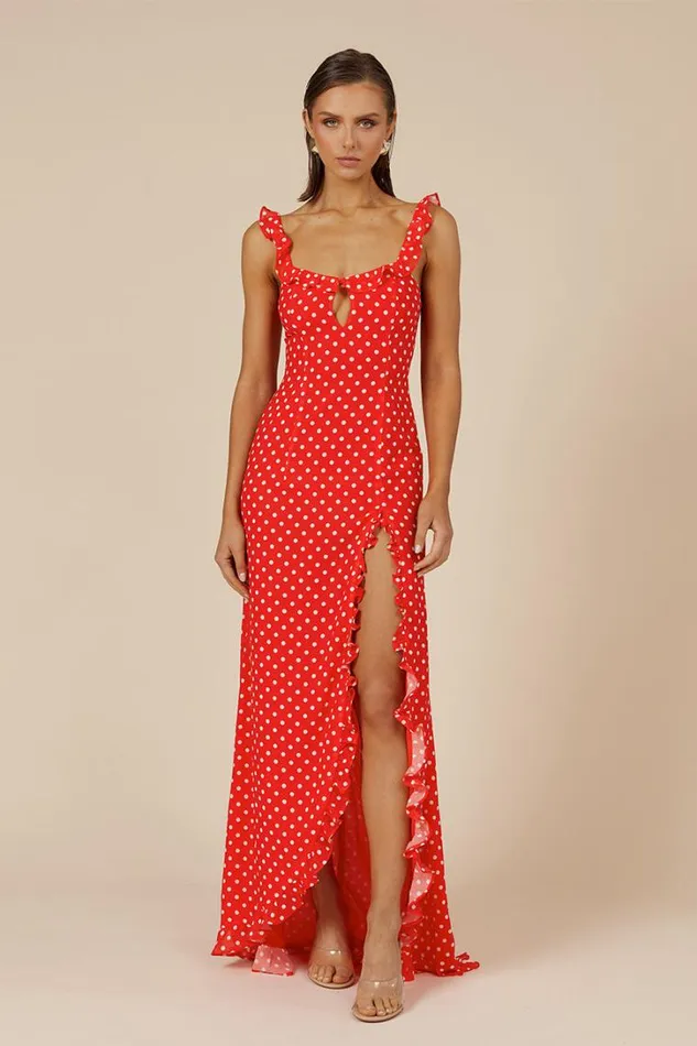 Runaway The Label Maxi Dresses EVEY MAXI DRESS Red 8211 Women