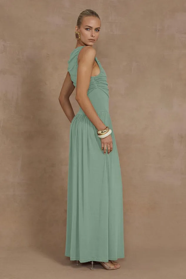 Runaway The Label Maxi Dresses NALLA MAXI DRESS Sage 8211 Women