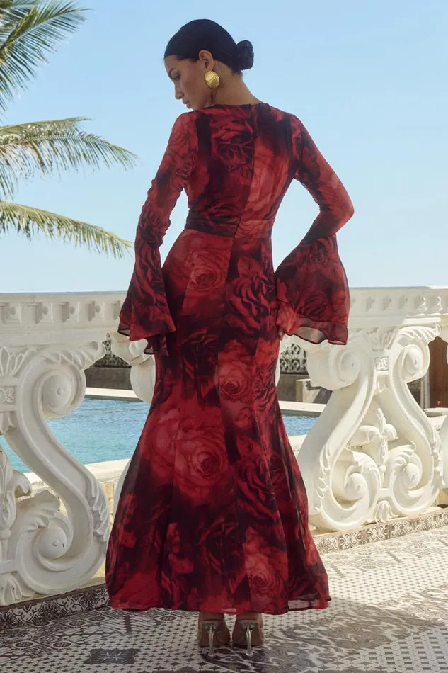 Runaway The Label Maxi Dresses SARI MAXI DRESS Giovana Print 8211 Women