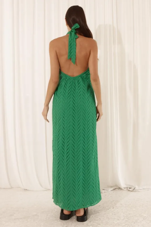 Runaway The Label Midi Dresses CALLIE MIDI DRESS Green 8211 Women