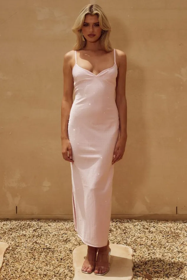 Runaway The Label Midi Dresses KALINA MIDI DRESS Musk 8211 Women