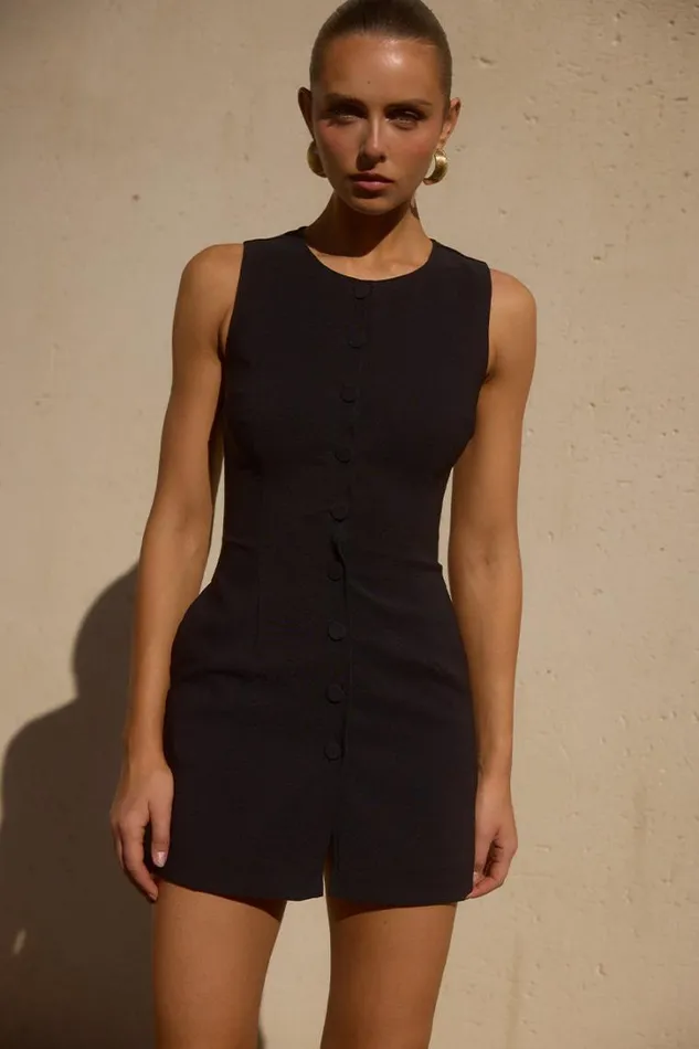 Runaway The Label Mini Dresses TYLA MINI DRESS Black 8211 Women