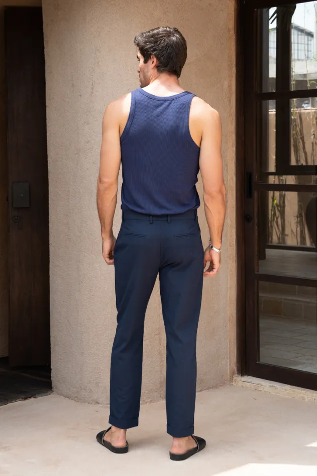 Runaway The Label Pants OSCAR PANT Navy 8211 WomenMen