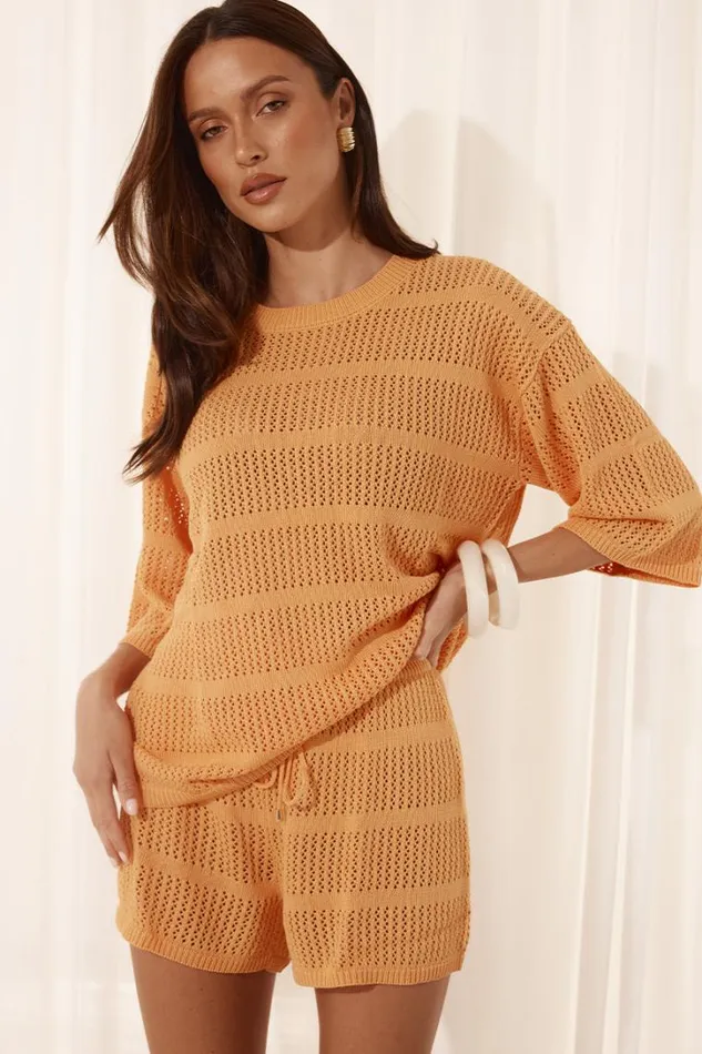 Runaway The Label Shorts RANI SHORT Tangerine 8211 Women