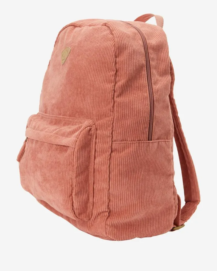 Schools Out Corduroy Backpack Rose Dawn Women Billabong Backpacks