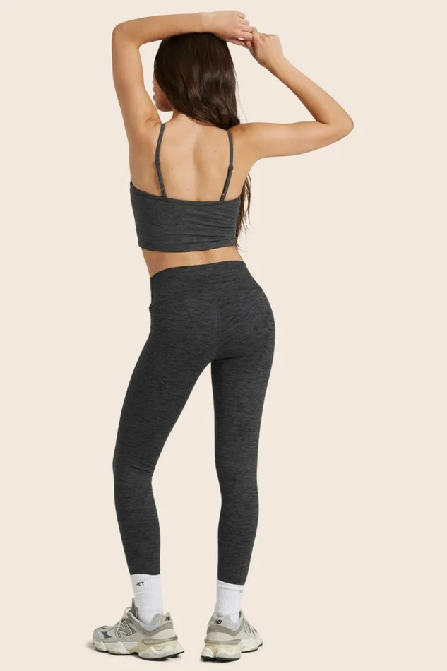 SET ACTIVE Activewear FORMCLOUD CLOUD MIDRISE LEGGINGS 8211 PEPPER HEATHER GREY 8211 Women