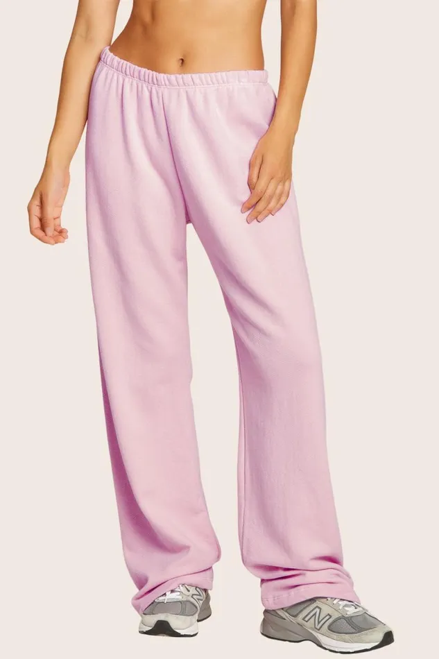 SET ACTIVE Bottoms LIGHTWEIGHT SWEATS CLASSIC STRAIGHT LEG SWEATPANTS 8211 PRIMROSE 8211 Women