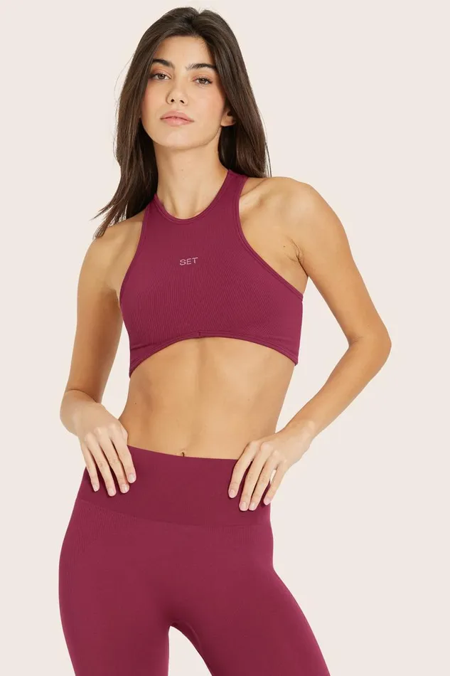SET ACTIVE Bras SCULPTFLEX POWER ANGLE BRA 8211 WILDBERRY 8211 Women