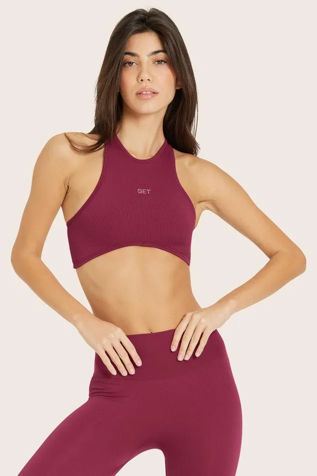 SET ACTIVE Bras SCULPTFLEX POWER ANGLE BRA 8211 WILDBERRY 8211 Women