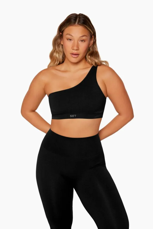 SET ACTIVE Bras SCULPTFLEX POWER SHOULDER BRA 8211 ONYX 8211 Women
