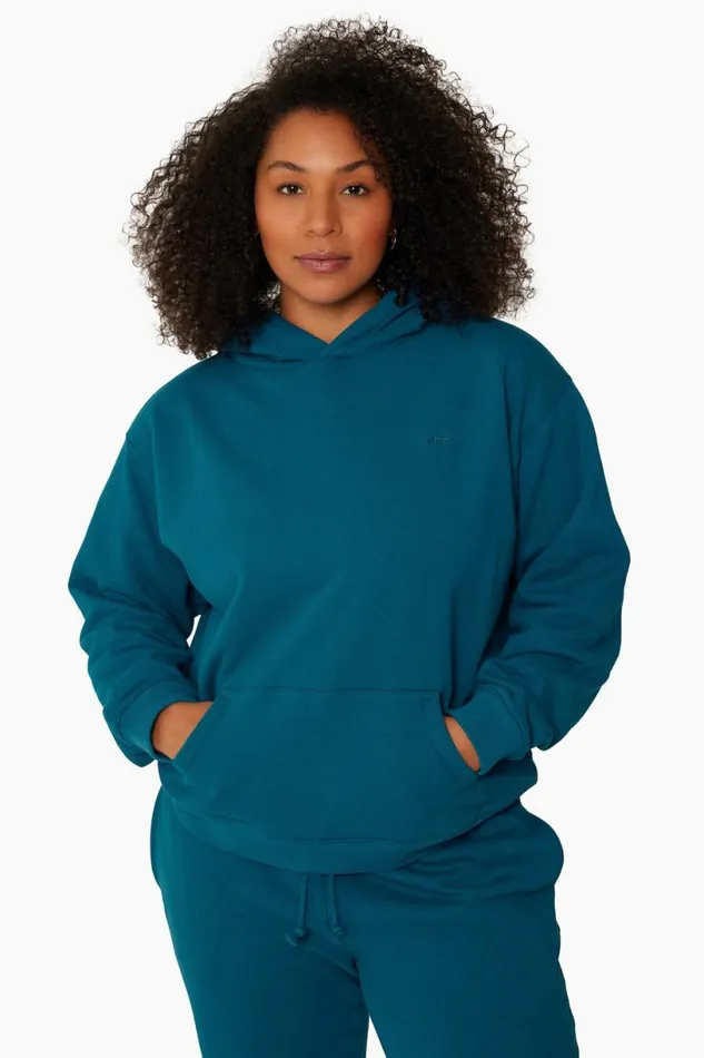 SET ACTIVE Sweats HEAVYWEIGHT SWEATS HOODIE 8211 COVE 8211 Women