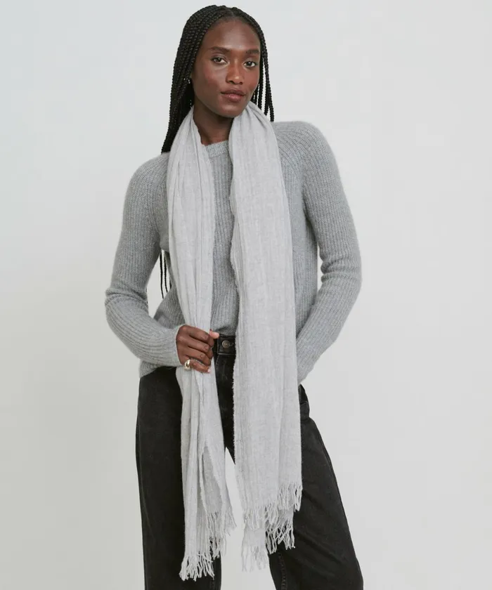 Shawls and Scarves Women Jenni Kayne Cashmere Shawl Fog