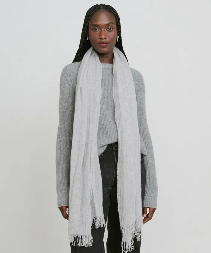 Shawls and Scarves Women Jenni Kayne Cashmere Shawl Fog