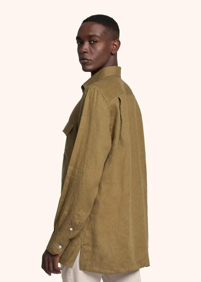 SHIRT LINEN Men Kiton Shirts