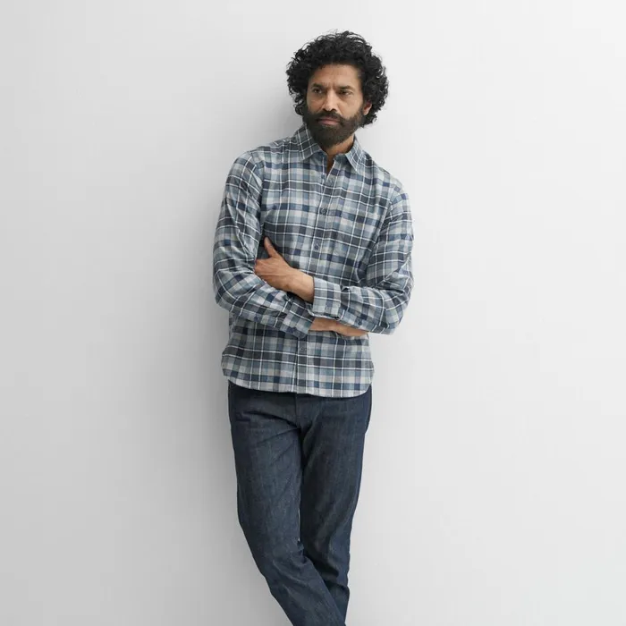 Shirts Men Oliver Sweeney Censo NavyGrey Check