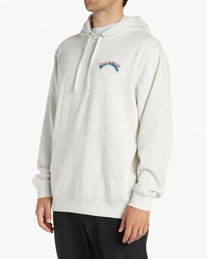 Short Sands Pullover Sweatshirt Light Grey Heather Men Billabong Hoodies and Fleece