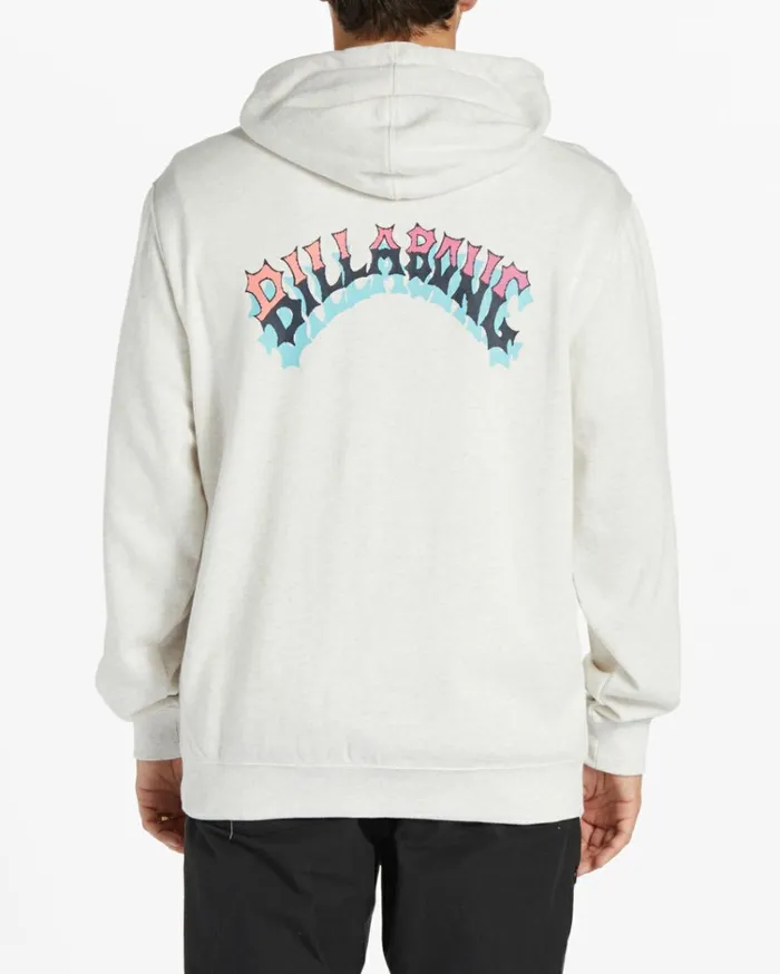Short Sands Pullover Sweatshirt Light Grey Heather Men Billabong Hoodies and Fleece