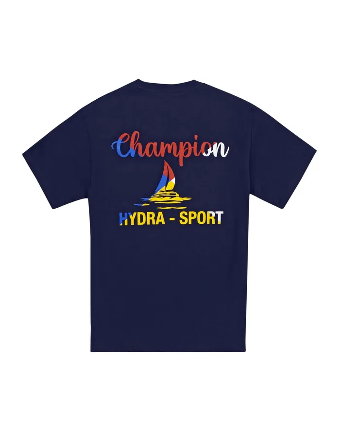 ShortSleeve TShirt Hydra Sport Sailing Navy Men Champion TShirts and Tops