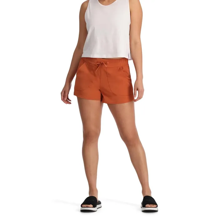 Shorts Womens Spyder Shift Short 8211 Saddle