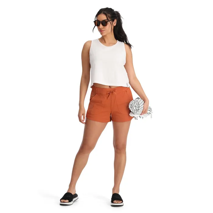 Shorts Womens Spyder Shift Short 8211 Saddle