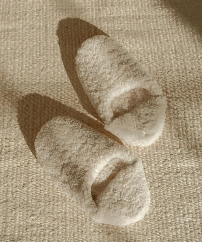 Slippers Women Jenni Kayne Shearling Moroccan Slipper Ivory
