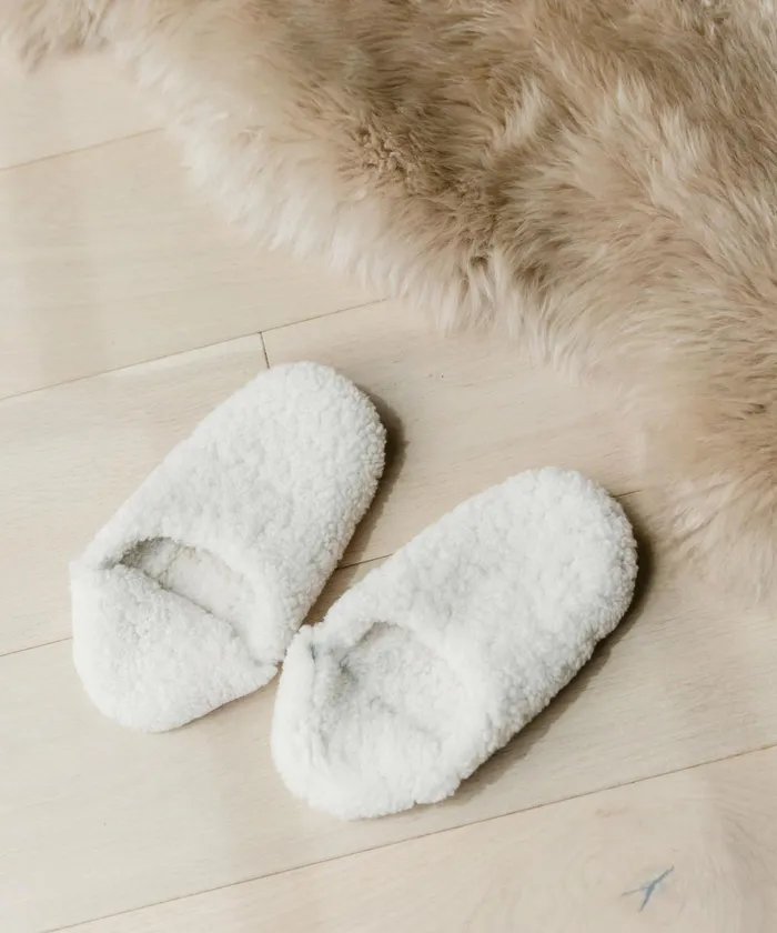 Slippers Women Jenni Kayne Shearling Moroccan Slipper Ivory
