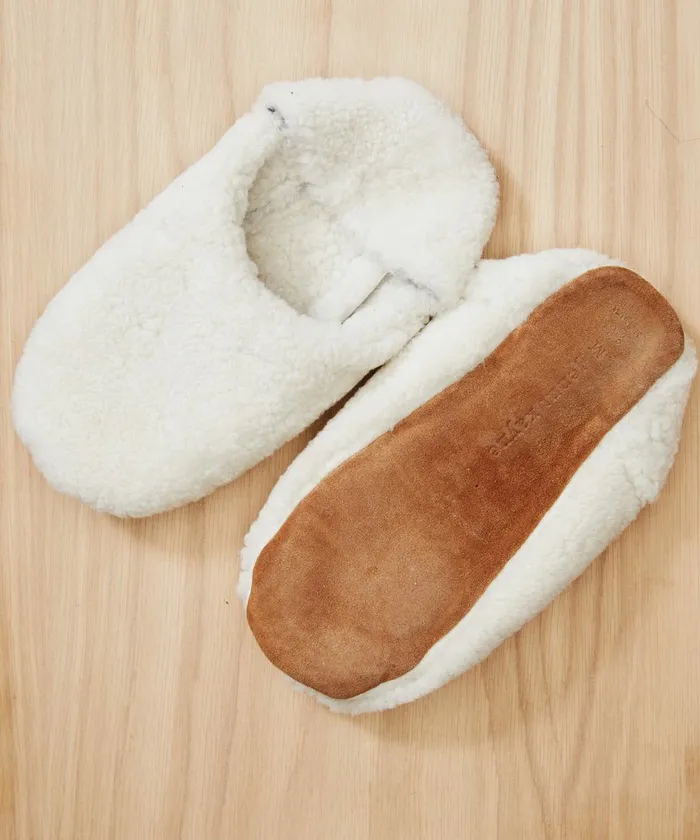 Slippers Women Jenni Kayne Shearling Moroccan Slipper Ivory