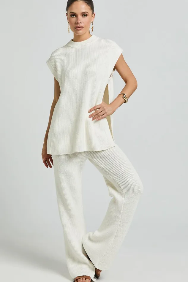 Sndys The Label 8211 Oak Pants In Vintage White Women Showpo Pants