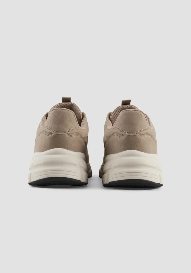 Sneakers Men Antony Morato Maui Running Sneakers In NubuckEffect Fabric Beige