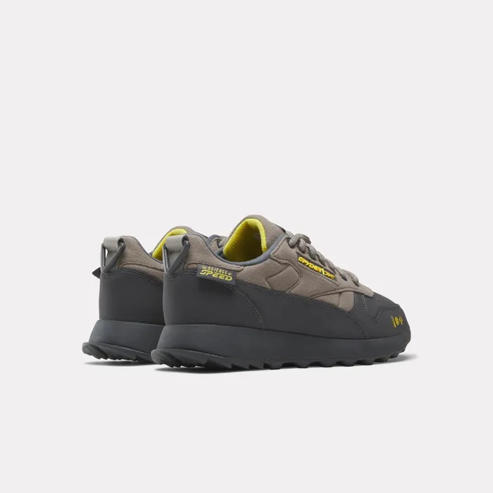 Sneakers Mens Spyder Unisex Spyder X Reebok Classic Leather Trail Shoes 8211 Grey