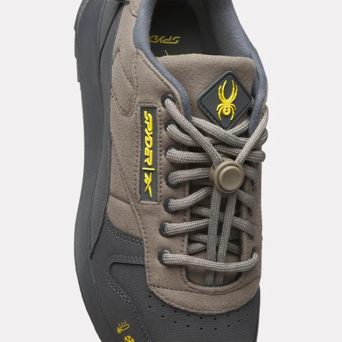 Sneakers Mens Spyder Unisex Spyder X Reebok Classic Leather Trail Shoes 8211 Grey