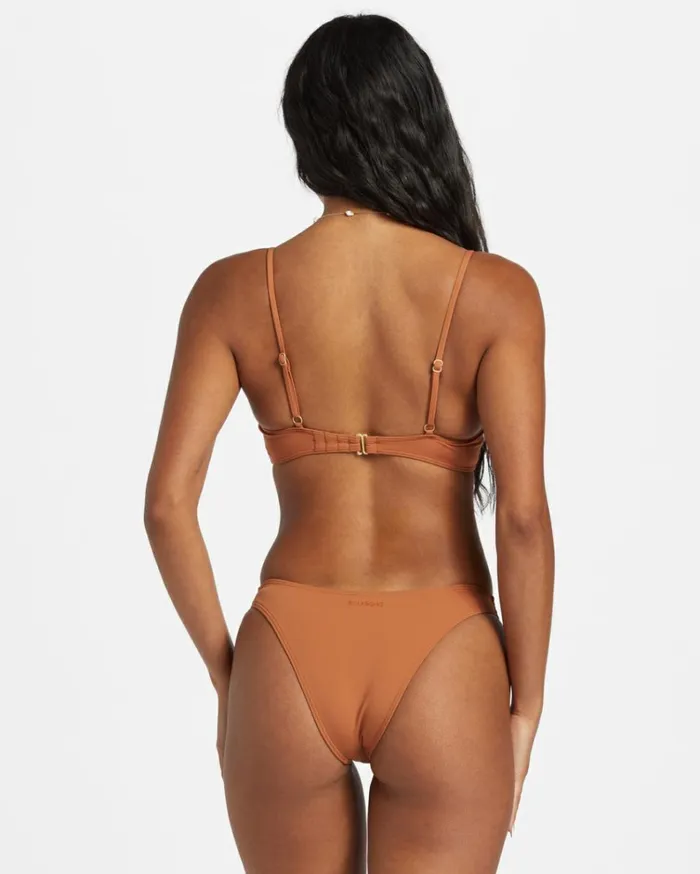 Sol Searcher Hike Bikini Bottoms Golden Brown Women Billabong Bikini Bottoms