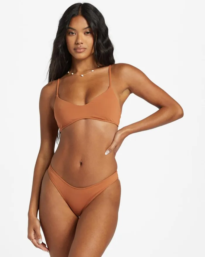 Sol Searcher Hike Bikini Bottoms Golden Brown Women Billabong Bikini Bottoms