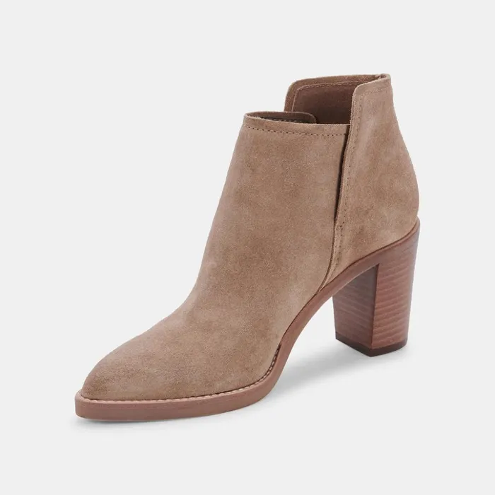 Spade Booties Mushroom Suede Women Dolce Vita Boots and Booties