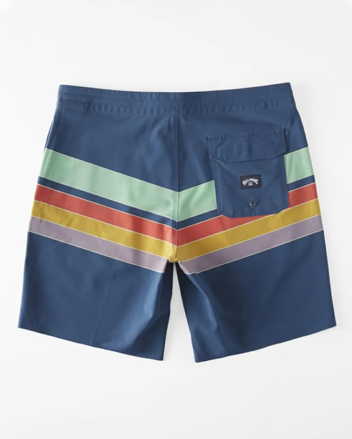 Spinner Lo Tide 18034 Boardshorts Dark Blue Men Billabong Side Pockets