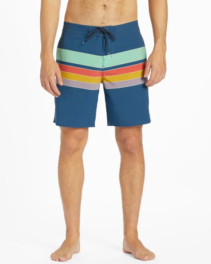 Spinner Lo Tide 18034 Boardshorts Dark Blue Men Billabong Side Pockets