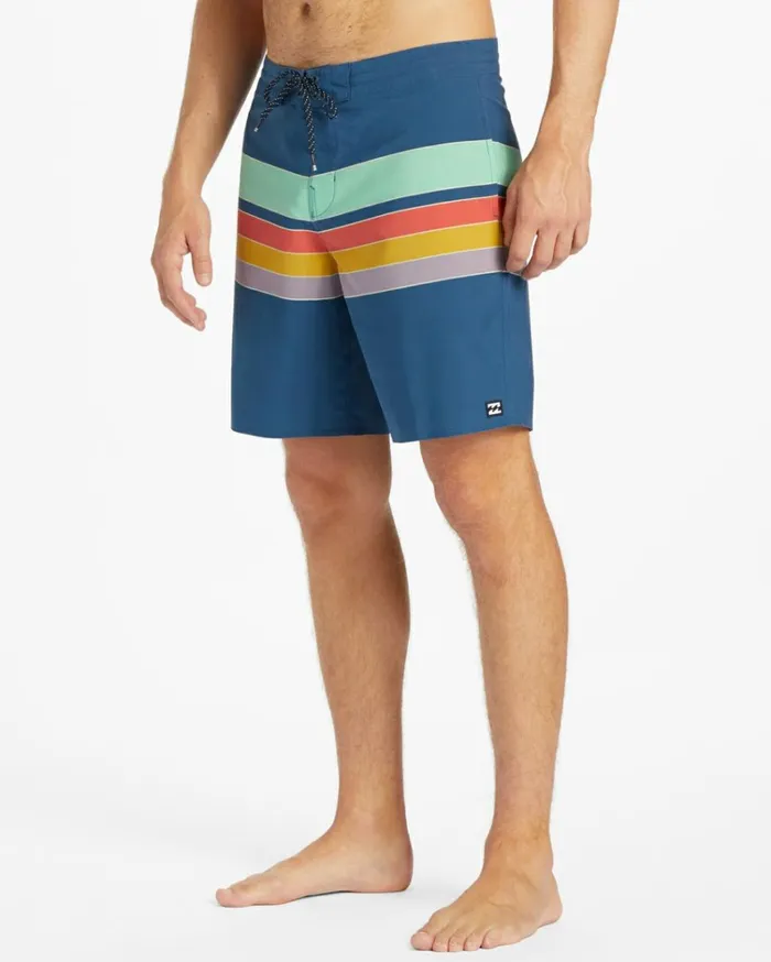 Spinner Lo Tide 18034 Boardshorts Dark Blue Men Billabong Side Pockets