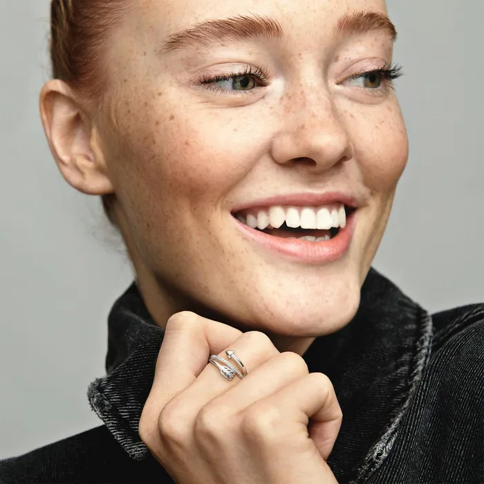 Statement Rings Women Pandora WrapAround Arrow Ring
