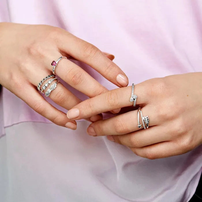 Statement Rings Women Pandora WrapAround Arrow Ring