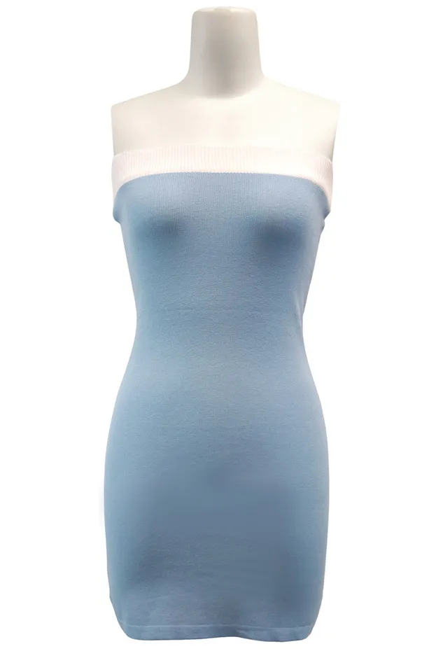 Storets Alena Knitted Tube Dress Women Mini Dresses