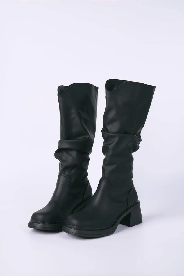 Storets Annie Platform Knee Length Boots Women Shoes