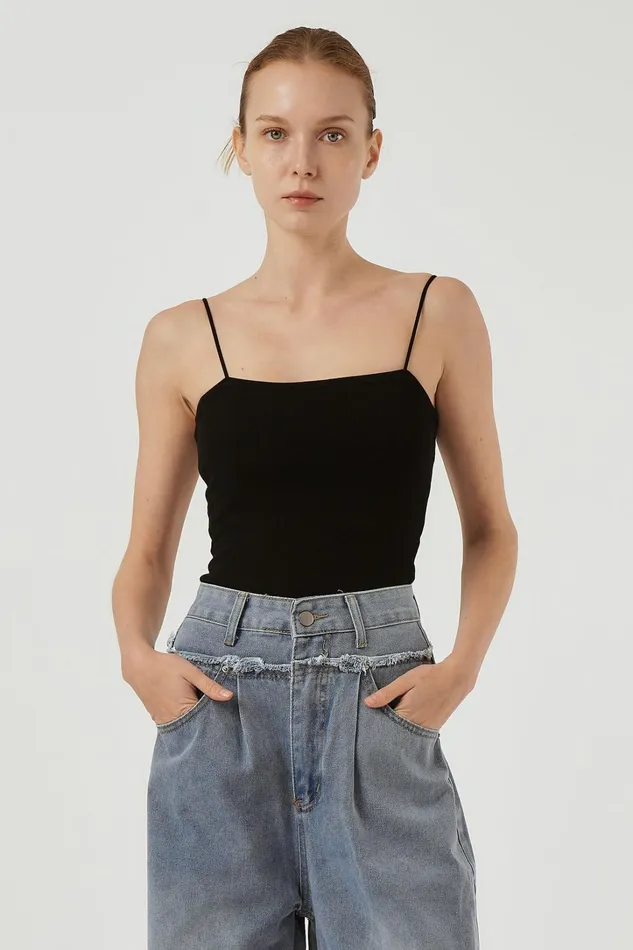 Storets Cindy Strap Top Women Tops
