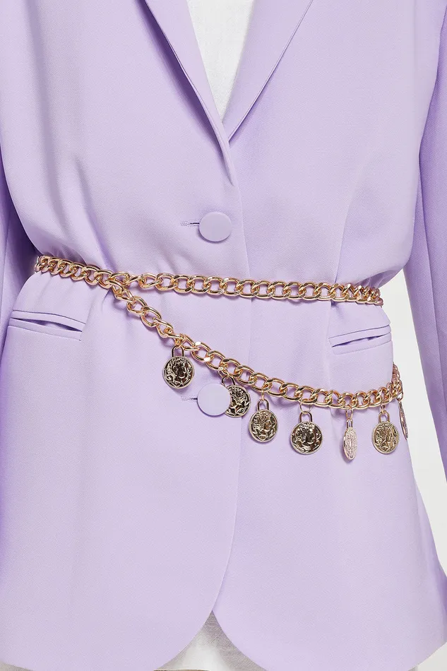 Storets Coin Chain Belt Women Others