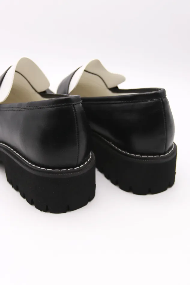 Storets Colorblock Flatform Loafer Women Shoes