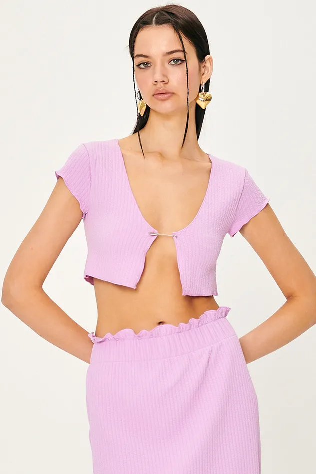 Storets Gabriela Cropped Cardigan Women Crop Tops