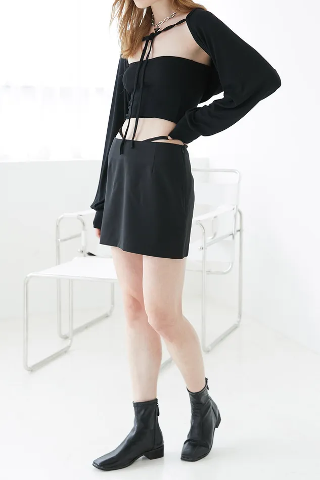 Storets Hailey Low Rise Skirt WString Women Skirts