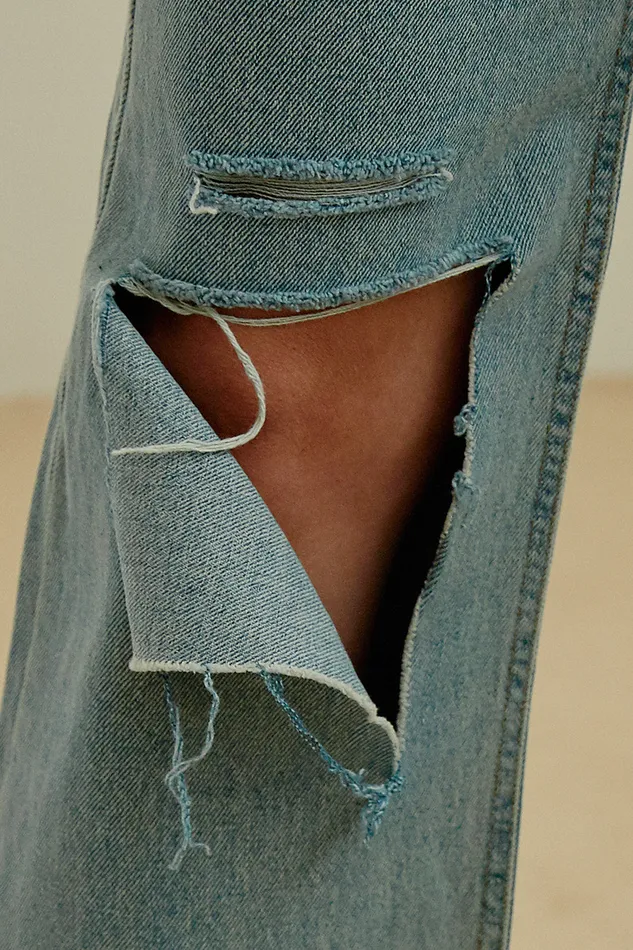 Storets Haily Slash Ripped Jeans Women Jeans